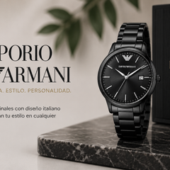Colección de relojes Emporio Armani originales en Newlance con diseño elegante y sofisticado
