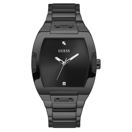 Reloj GUESS GW0387G3 Hombre Negro Acero Inoxidable Diseño Moderno 43mm