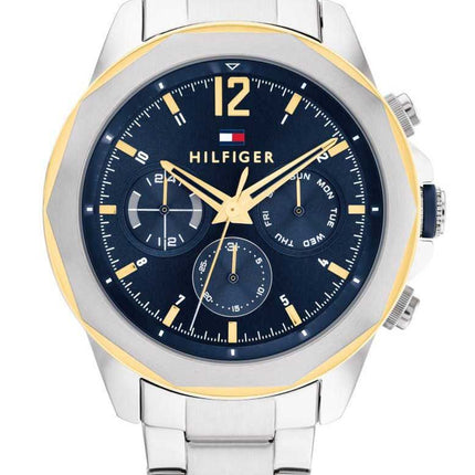 Reloj Tommy Hilfiger 1792059 para hombre en acero plateado y dorado