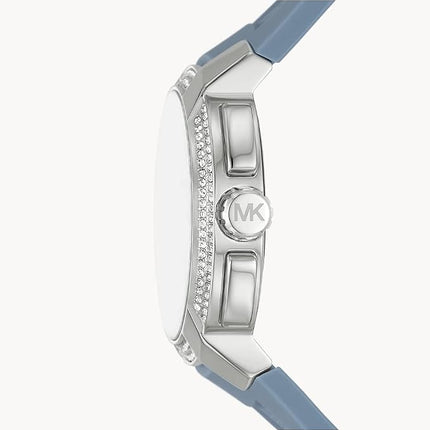 Detalle de la esfera clara del reloj Michael Kors MK7220 para mujer