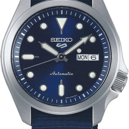 Reloj Seiko SRPE63K1 automático para hombre con correa azul
