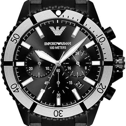 Reloj Emporio Armani AR80050 para hombre en acero negro