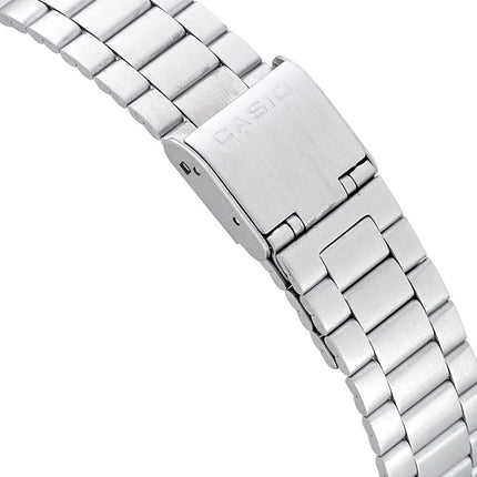 Reloj Casio Retro A168WA-1YES unisex en acero plateado