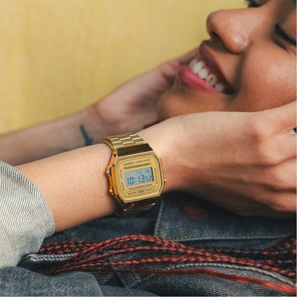 Reloj Casio Vintage A168WG-9EF unisex en acero dorado