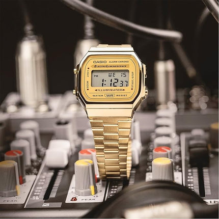 Reloj Casio Vintage A168WG-9EF unisex en acero dorado