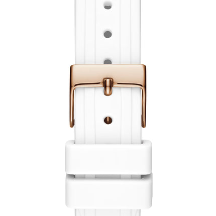 Reloj Guess GW0034L2 para mujer blanco y oro rosa