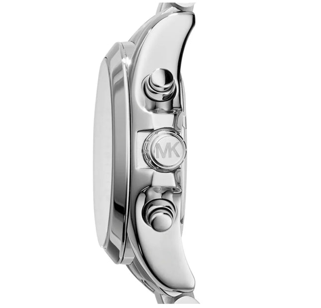 Reloj Michael Kors Bradshaw MK6174 para mujer en acero inoxidable plateado cronógrafo