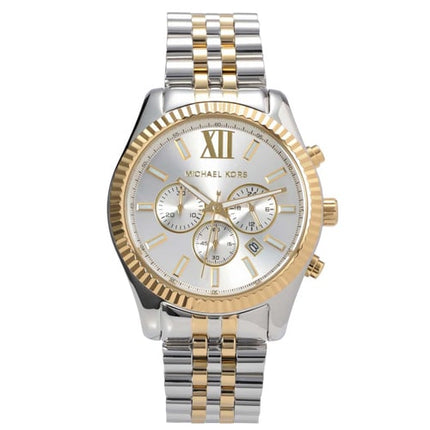 Reloj Michael Kors Lexington MK8344 para hombre en acero inoxidable bitono