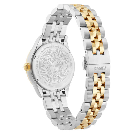 Reloj Versace VE2S01125 para mujer bicolor con esfera verde