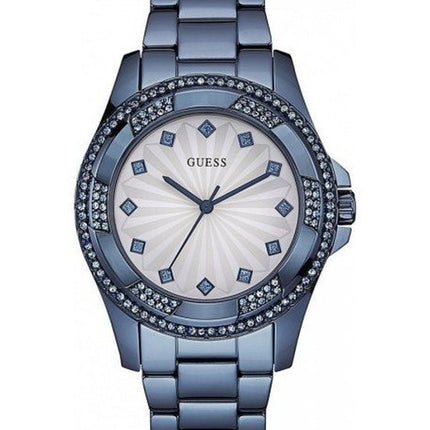 Reloj Guess W0702L1 para mujer azul con detalles brillantes