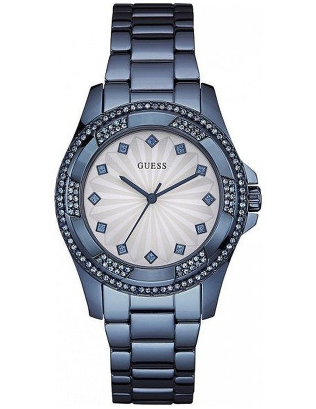 Reloj Guess W0702L1 para mujer azul con detalles brillantes