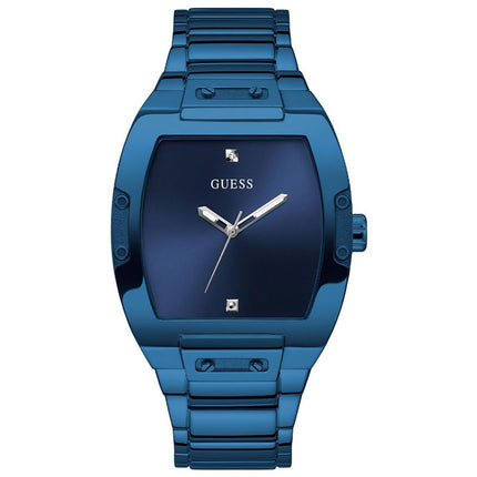Reloj GUESS GW0387G4 Hombre Azul Acero Inoxidable Diamante Elegante 43mm
