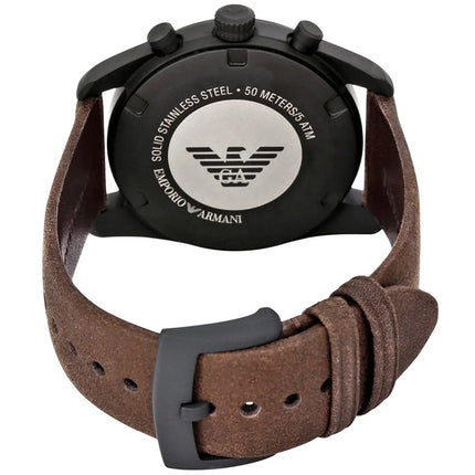 Parte trasera del reloj Emporio Armani AR6078 para hombre