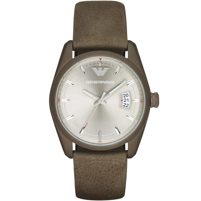 Reloj Emporio Armani AR6079 para hombre con correa gris