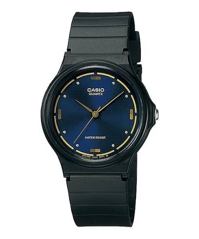 Casio MQ-76-2ALDF negro vista frontal
