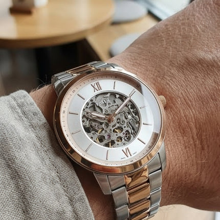Reloj Fossil ME3196 automático para mujer en muñeca