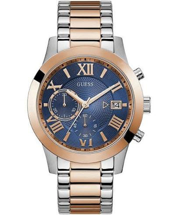 Reloj Guess W0668G6 para hombre bicolor con esfera azul