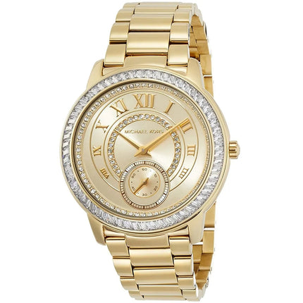 Reloj Michael Kors MK6287 para mujer en acero rosado con esfera clara