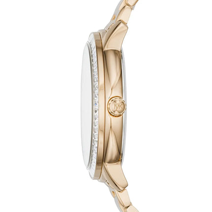 Reloj Michael Kors MK6287 para mujer en acero rosado con esfera clara