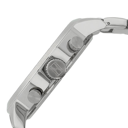Vista lateral del reloj Tommy Hilfiger 1791234 en acero plateado
