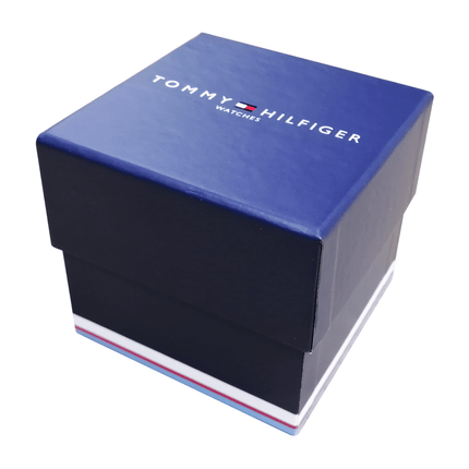 Caja del Reloj Tommy Hilfiger 1791234 en acero plateado