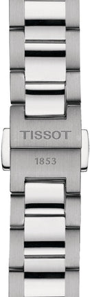 Brazalete plateado y dorado del reloj Tissot PR 100 T150.210.21.031.00